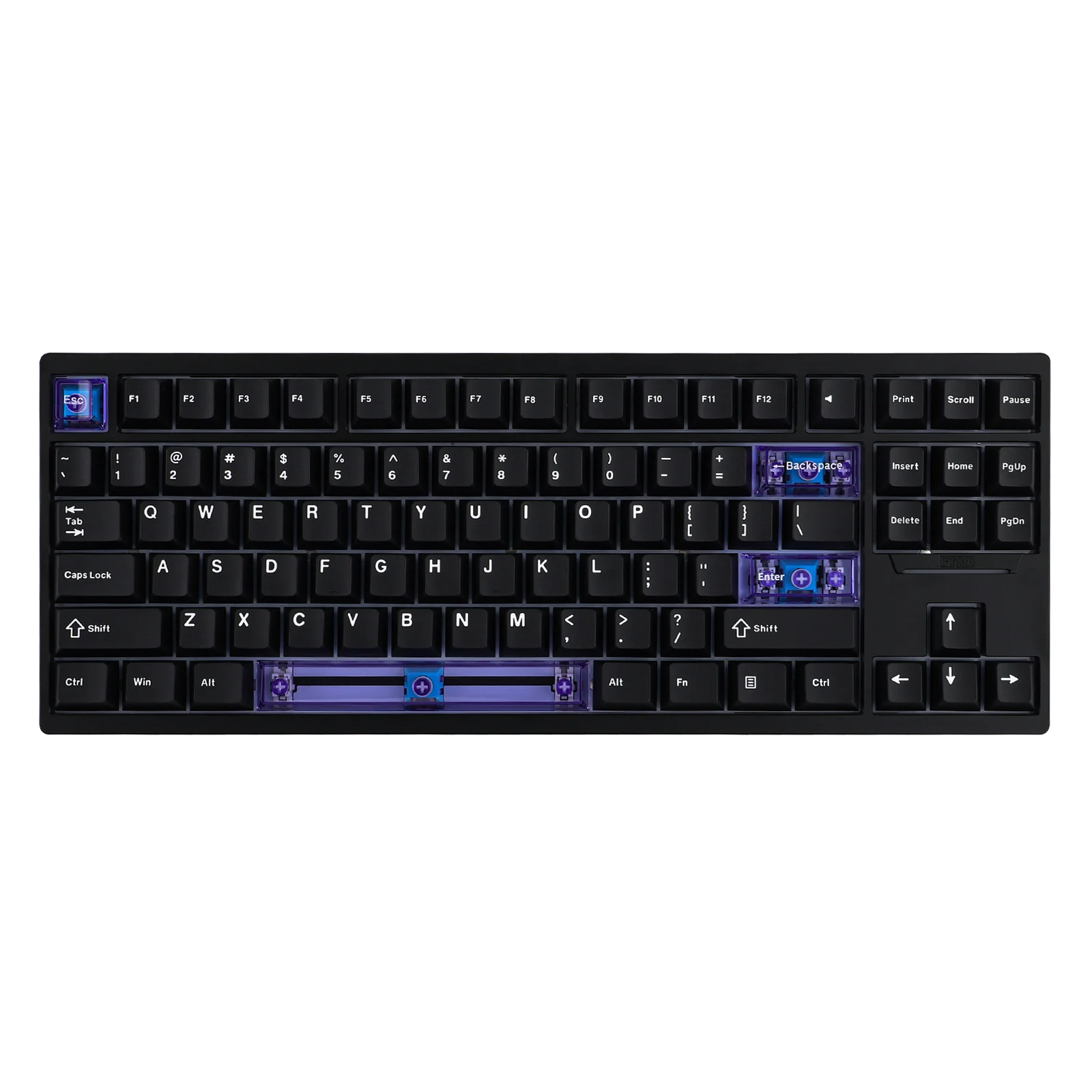 Premium gaming keyboard showcase